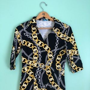 J. McLaughlin chain dress